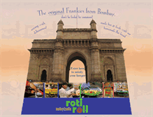 Tablet Screenshot of bombayfrankie.com